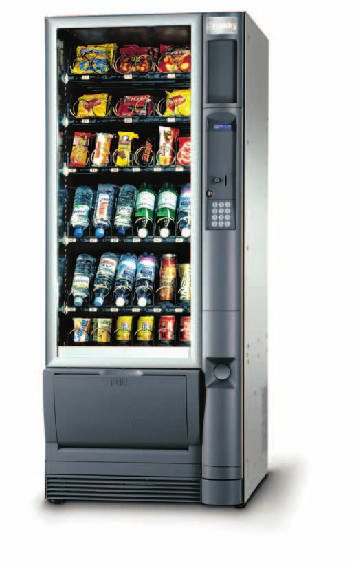 Máquina expendedora Snakky de MomentoVending — vending y café para empresas